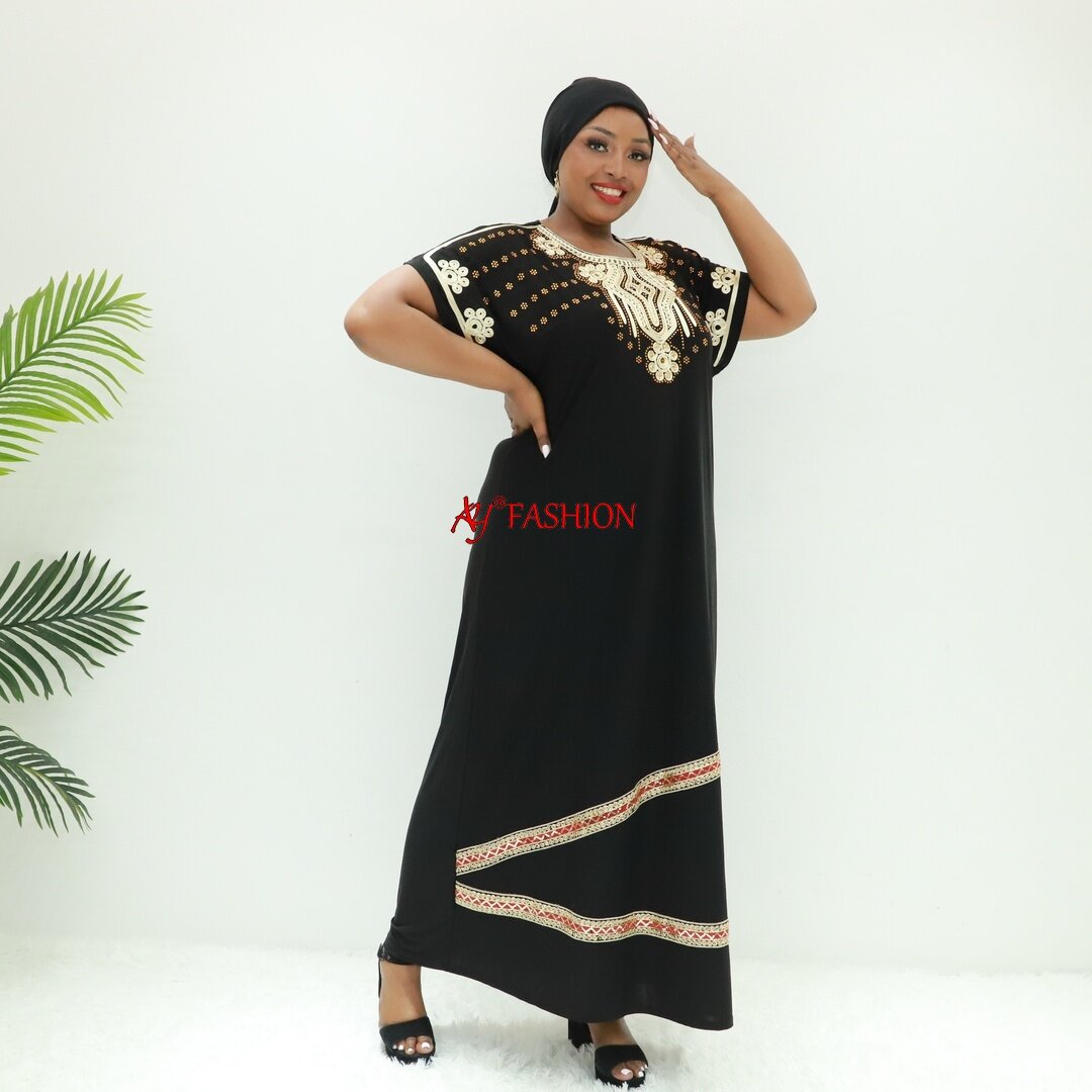 Islamic fashion abaya AY Fashion JB2123F Congo clothing abaya