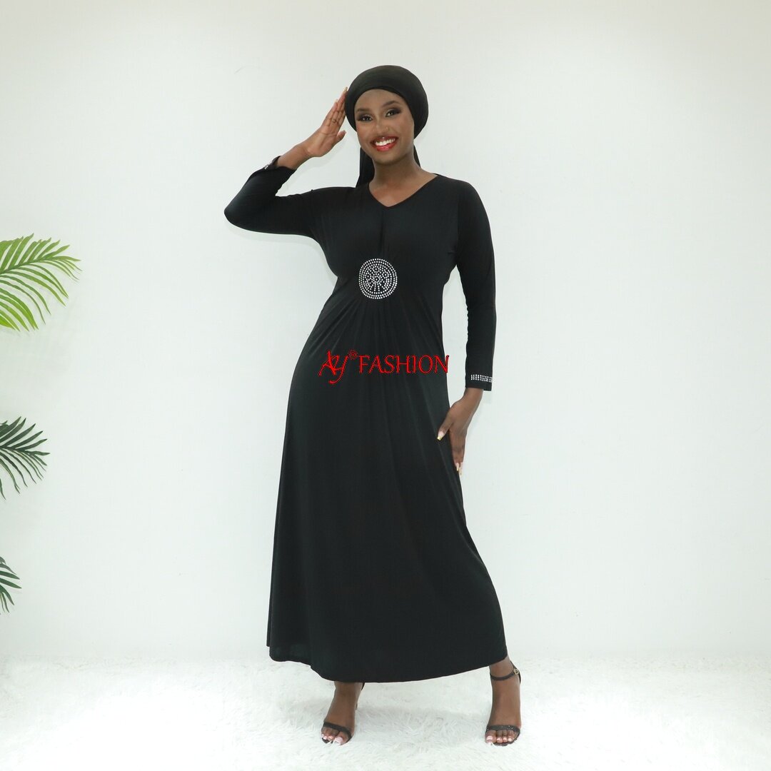 Vêtements musulmans Trench Abaya Ay Fashion Ph733f Ghana Caftan Maxi Robe