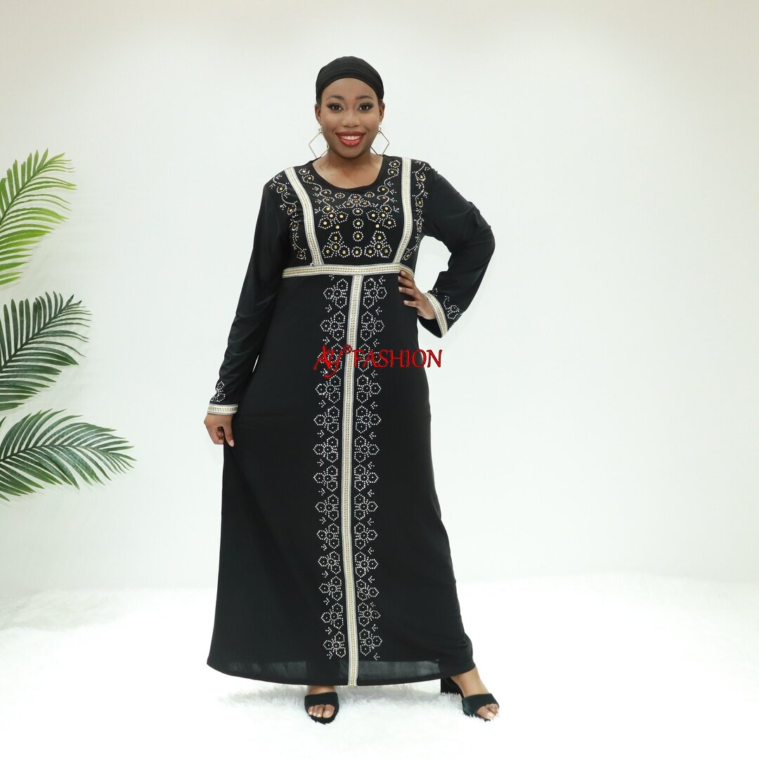 Modesta ropa musulmana Abaya Ay Fashion Pwa1 Camerún Kaftan Abaya