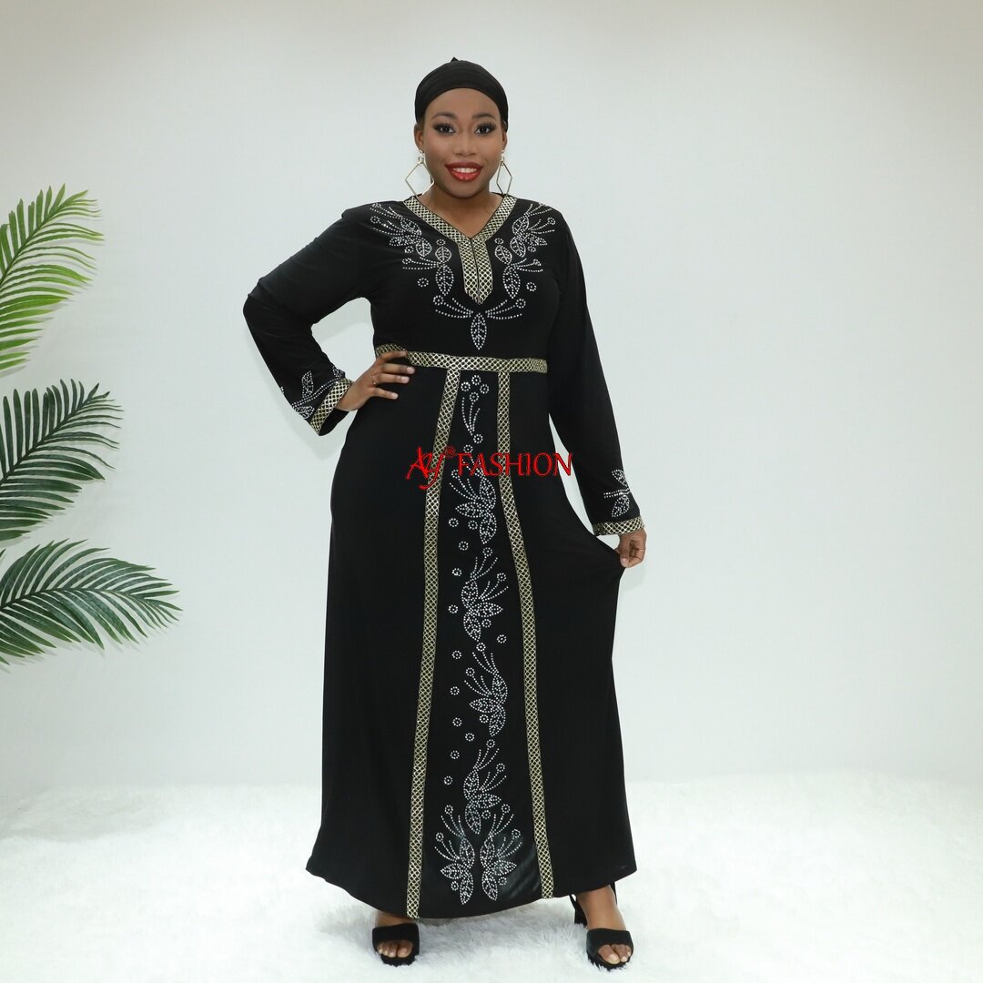 Designer de vêtements musulmans maxi robes à la mode pwa2 togo vêtements Abaya