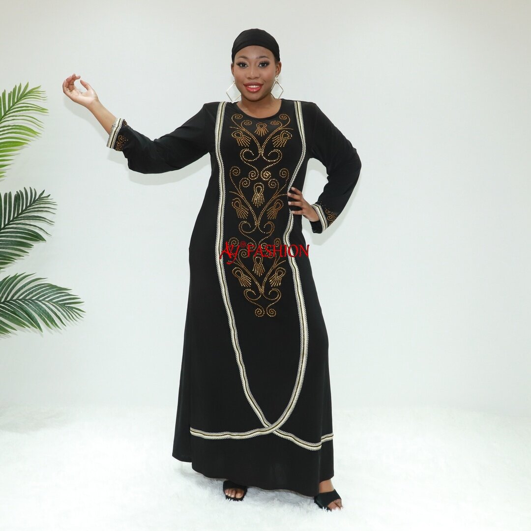 Muslimah Fashion Maxi Dress Ladies Ethnic Pwa9 Cameroon abaya abaya