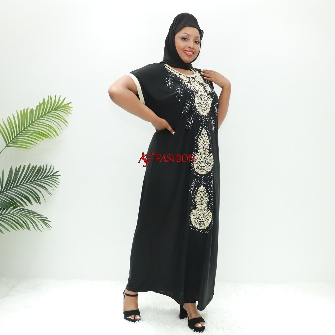 Muslimah Fashion maxi dresses sundress PWB32F Tanzania kaftan abaya