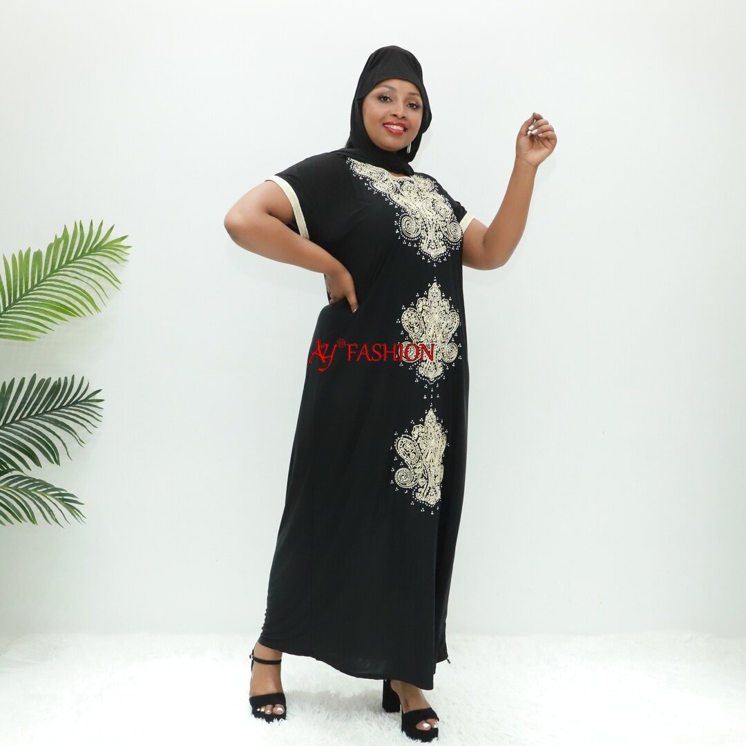 Islamic fashion islamic muslim new model abaya PWB35F Abidjan clothing muslim dress