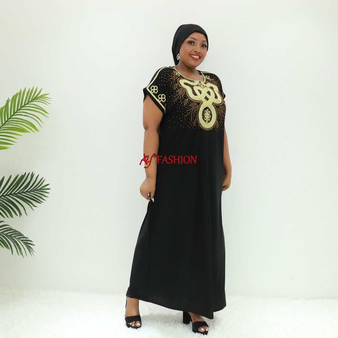 伊斯兰服装Abaya Baterflly Ay时尚PWB44F Cameroon Boubou Arab Dress