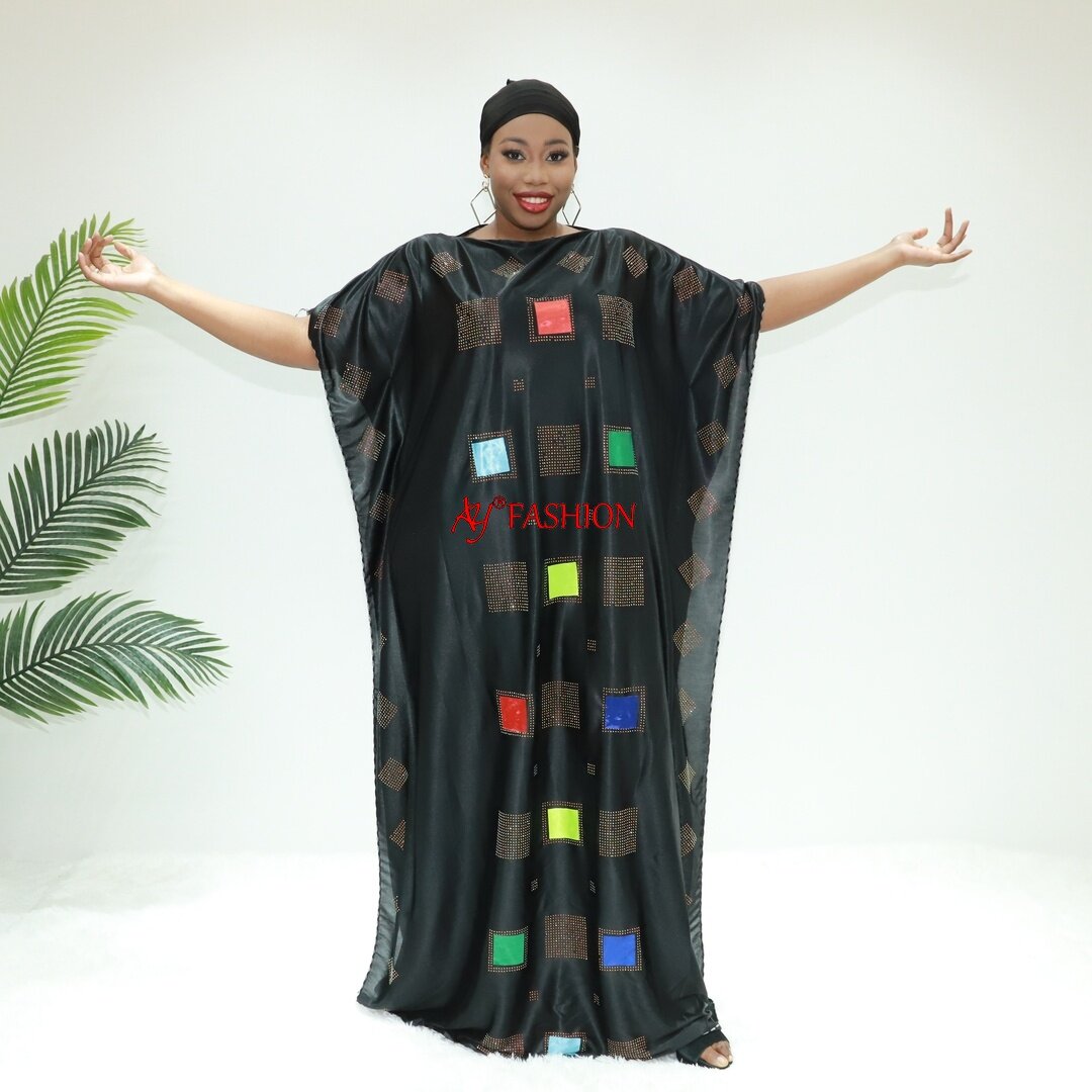 ropa musulmana Baju Abaya Qy2305f Tanzania Boubou atuendo musulmán tradicional