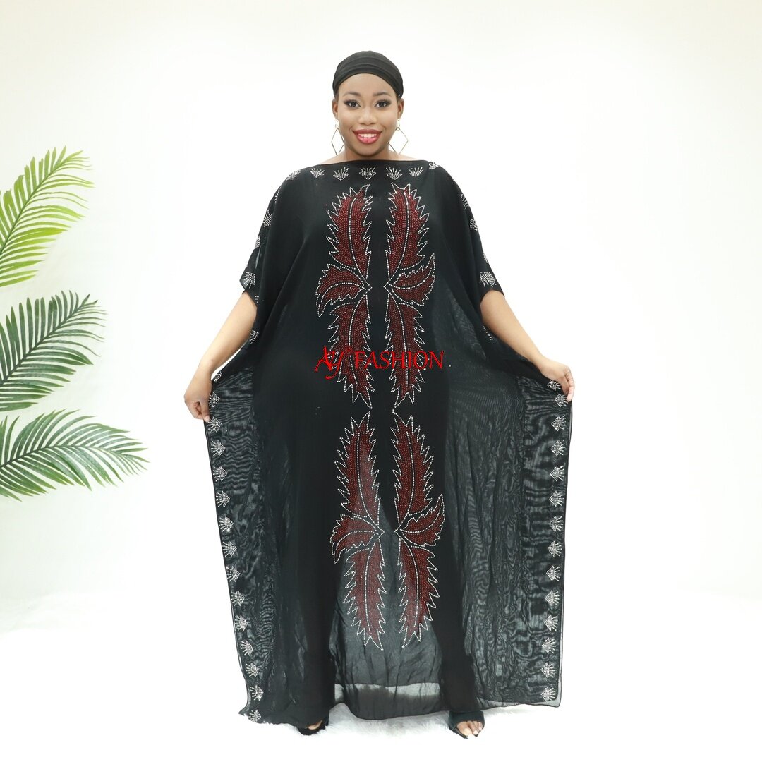 Islamic fashion abaya bairout QY2306 Ghana abaya Hijab dress