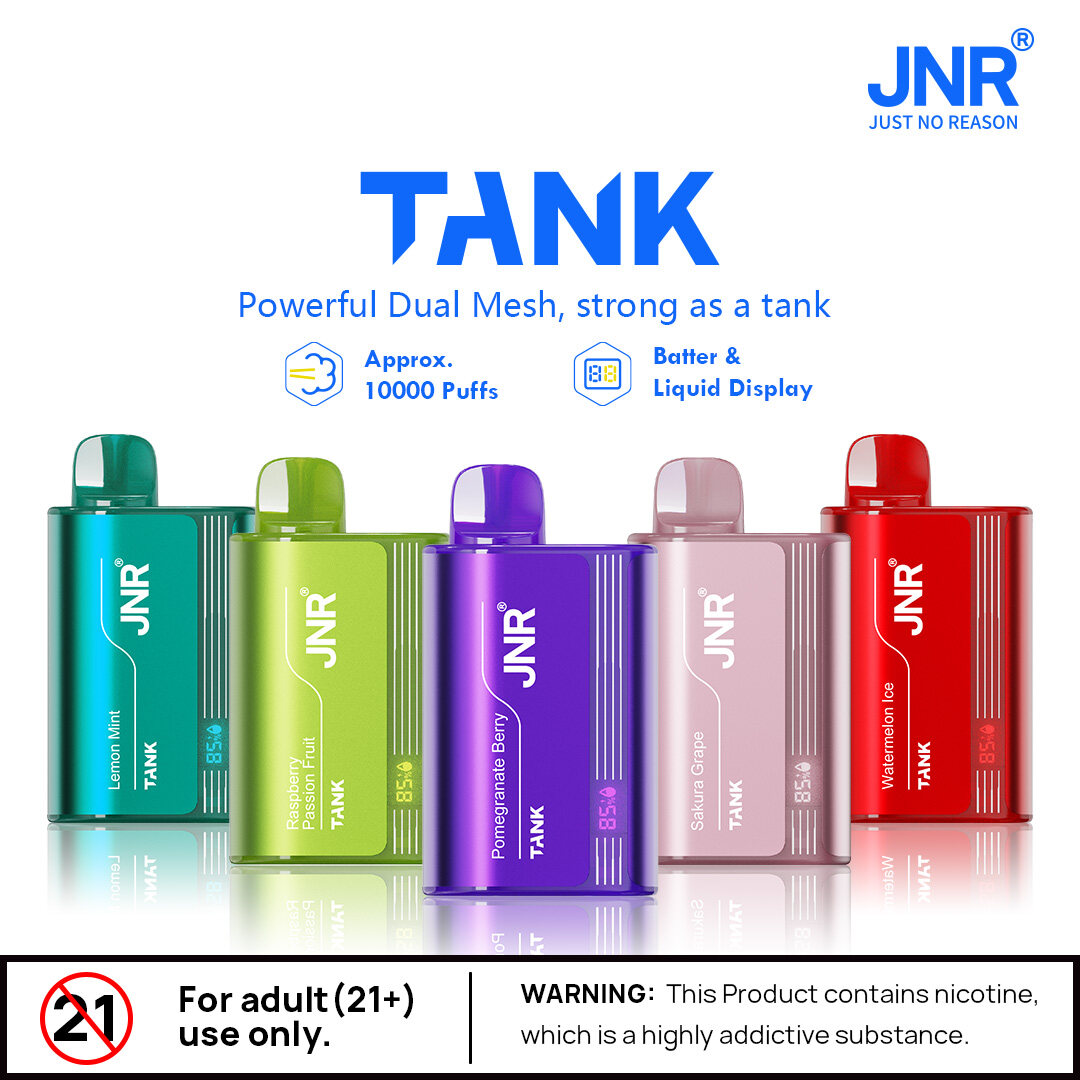 JNR® TANK Disposable Vape - Approx. 10000Puffs