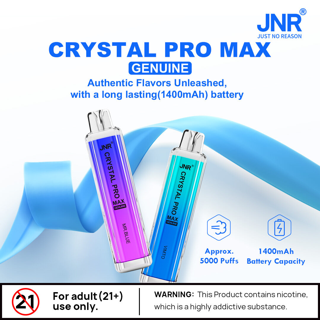 JNR® CRYSTAL PRO MAX Disposable Vape - 12ml