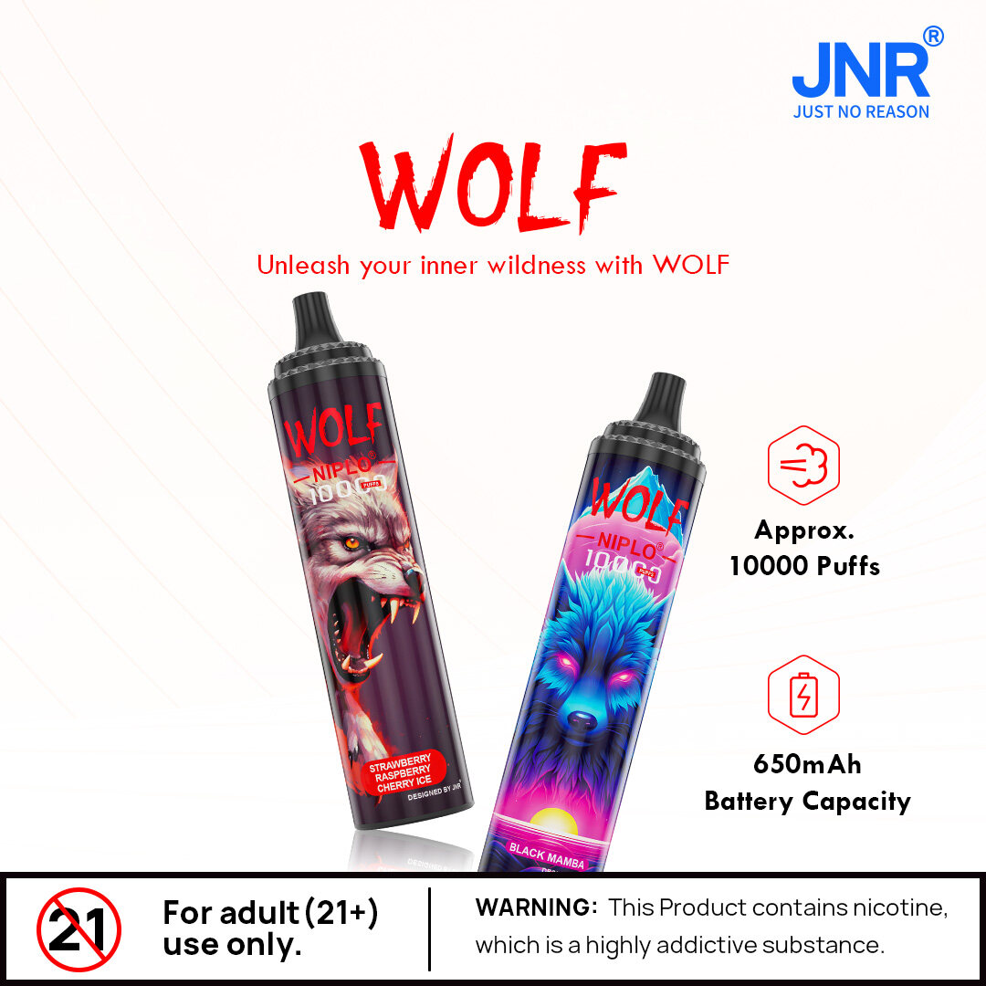 JNR® Wolf Disposable Vape - Approx. 10000Puffs