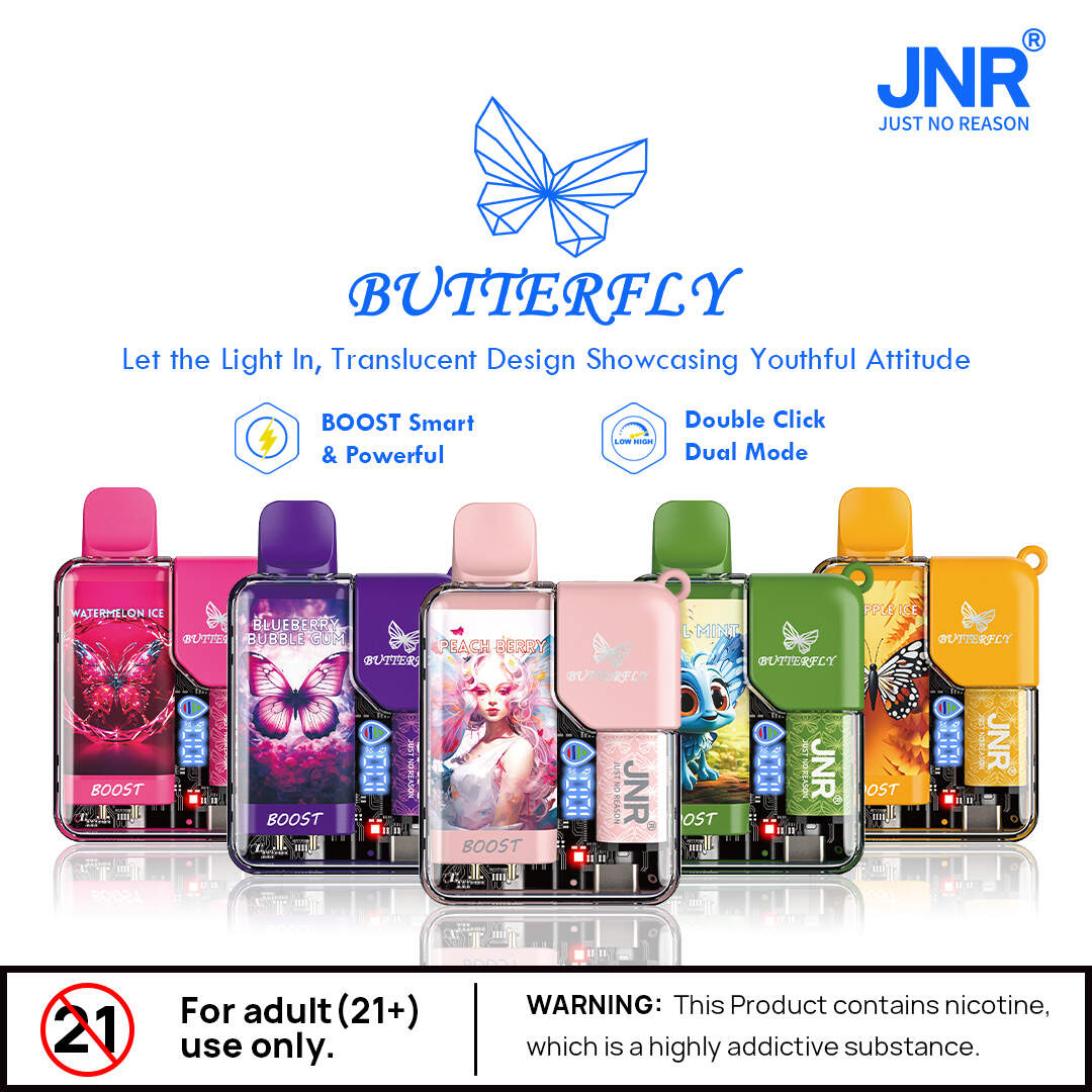 JNR BUTTERFLY Smart Disposable Vape 15ml