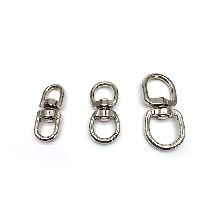 304 Stainless Steel Double Ended Anchor Swivel Eye Hook For Camping Hiking Indoor Outdoor Equipment
