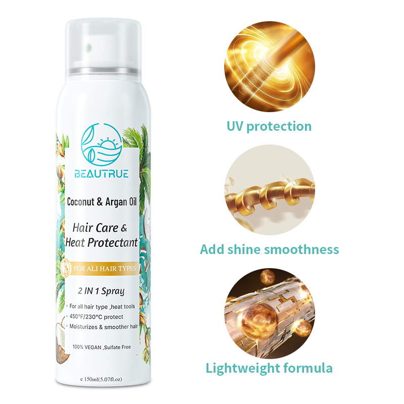 Heat Protectant Spray;Coconut Heat Protectant Spray