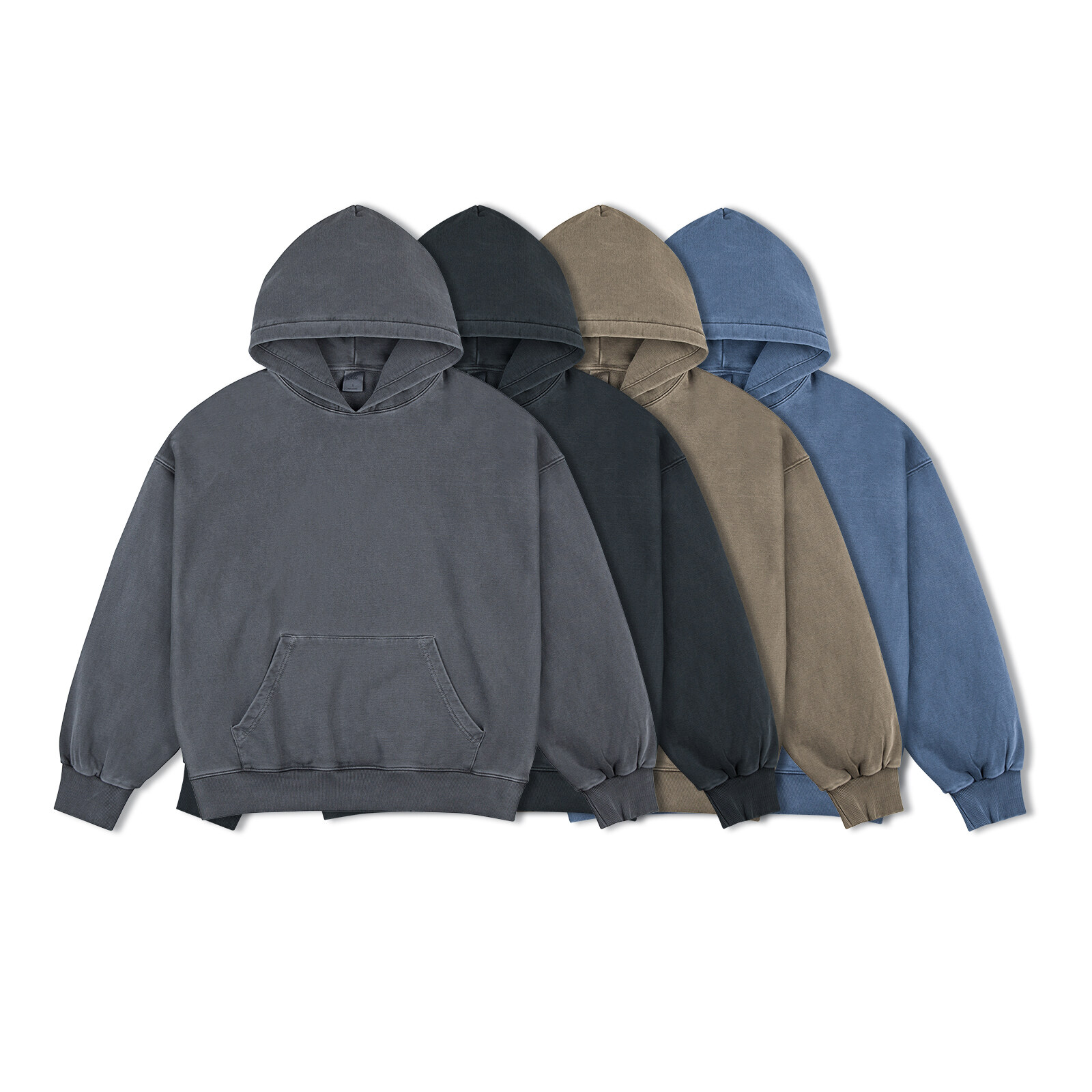 420GSM Oversized Pullover Custom Logo Blank Hoodie