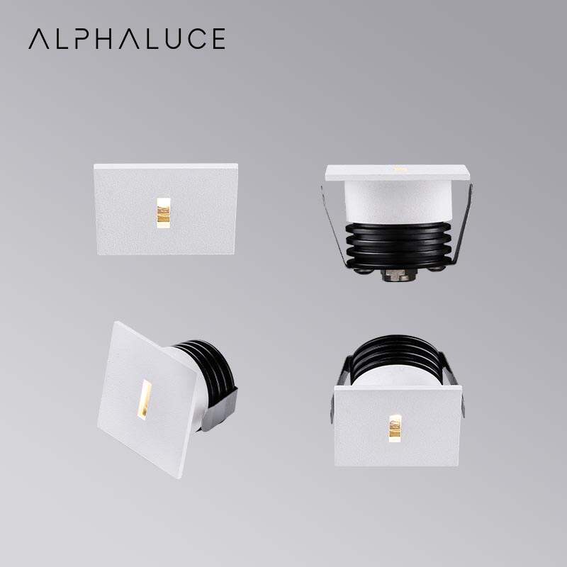 square step lights