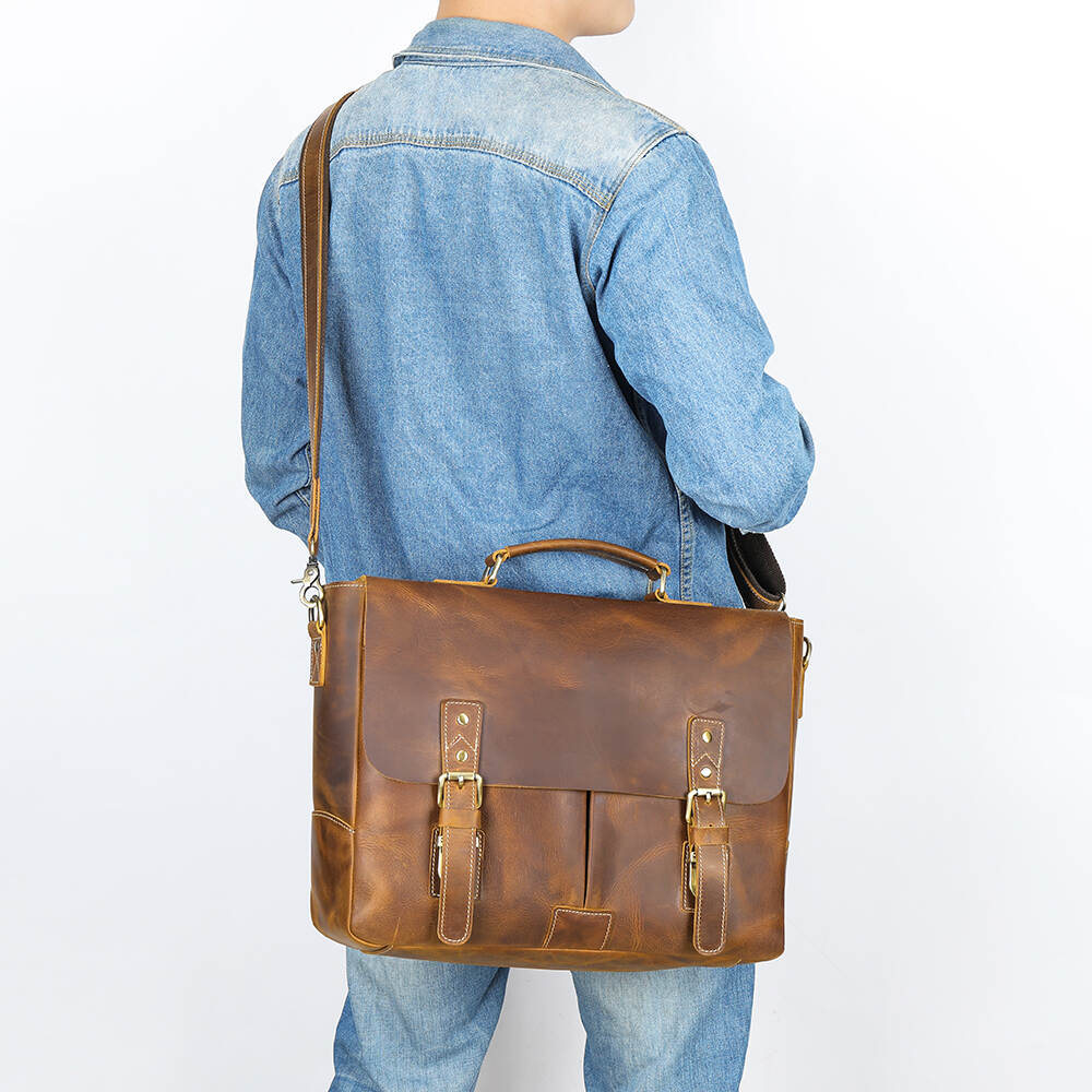 leather book bag briefcase, leather attache briefcase mens, handmade leather briefcase for men