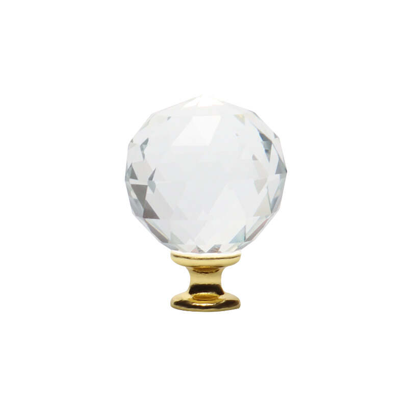 China Wholesale Modern Furniture Hardware Handle Drawer Knobs Diamond Style Glass Cabinet Knobs