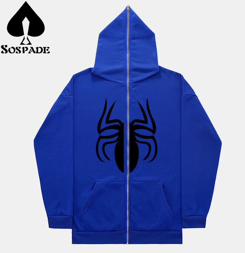 Sospade,Custom Hoodie,Full zip-up hoodie