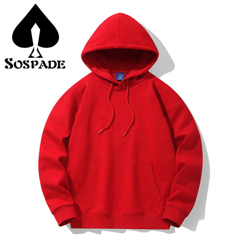 high quality heavy weight cotton stringless blank hoodie custom men streetwear oem logo custom hoodie