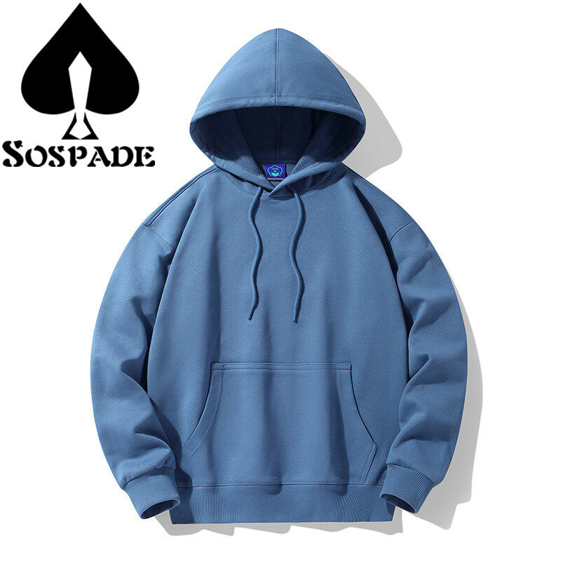 Factory Custom Street Cotton Drop Shoulder Pullover Street Hoodies Men Heavyweight Oversize Plain Hoodies