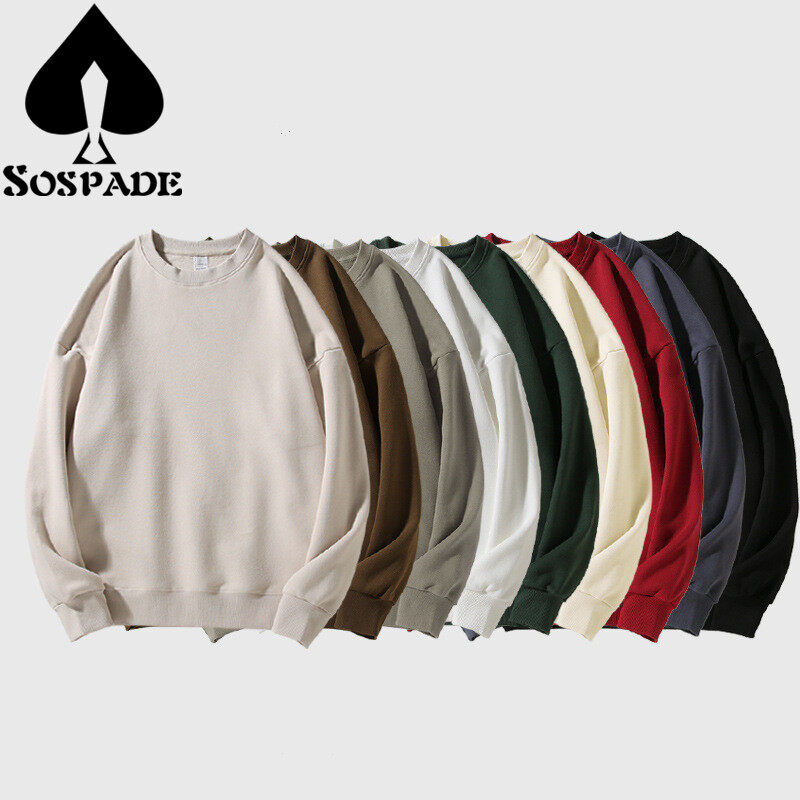 long-sleeved sweatshirt  Logo Customization pullover hoodie 100% Cotton