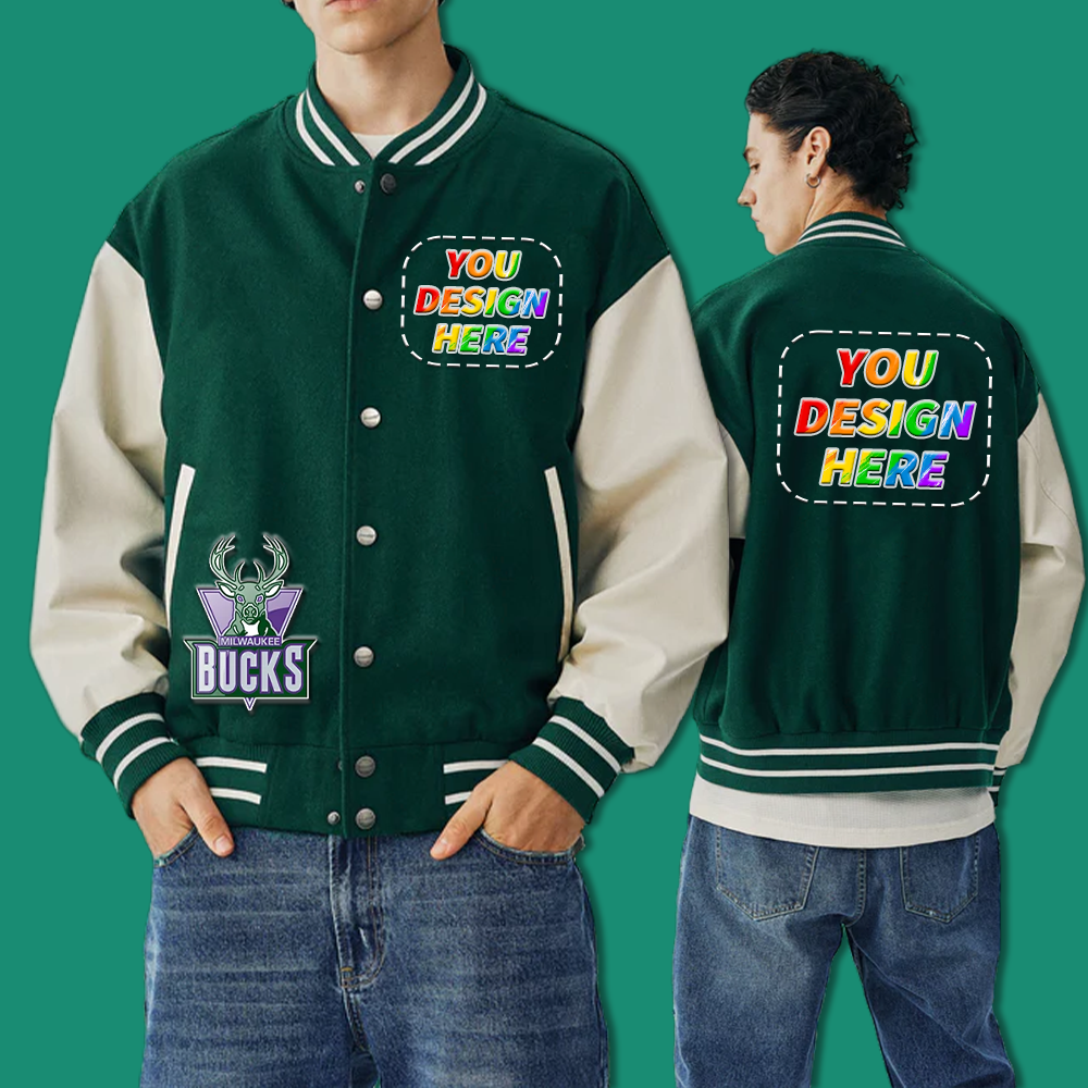Personalized style custom varsity jacket high quality men's wool varsity wholesale jacket