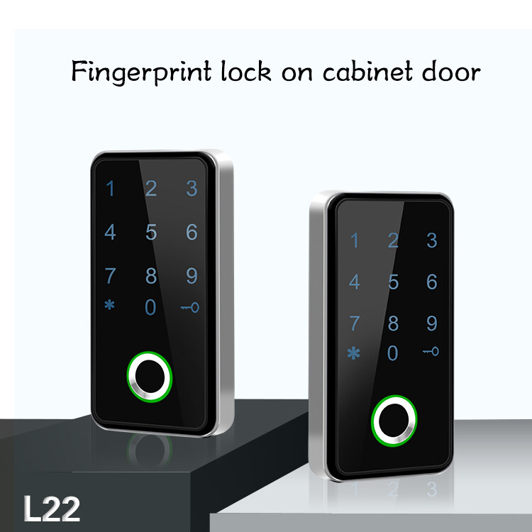 Excellent Quality Small Black Zinc Alloy Fingerprint Smart Intelligent Lock Padlock For Wholesale