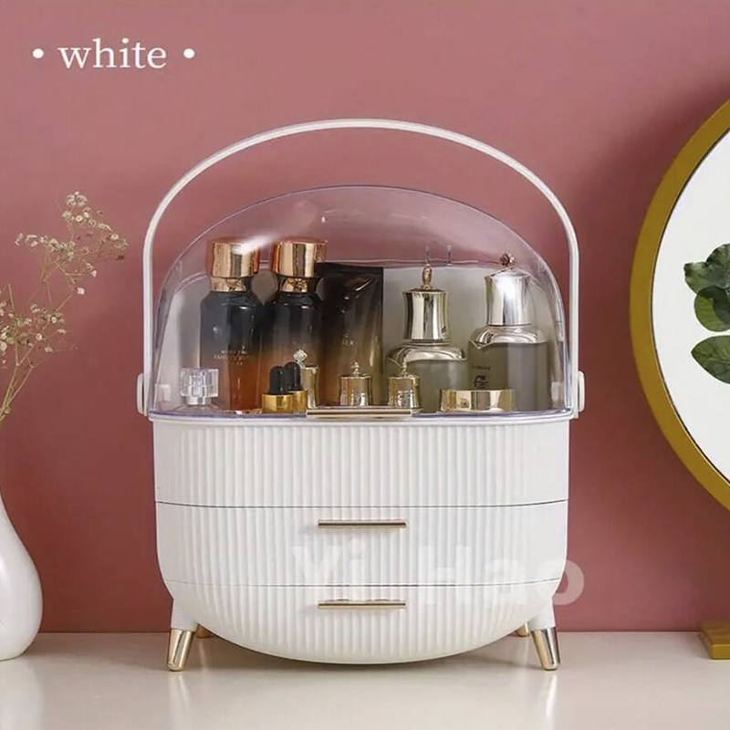 Light Luxury Cosmetics Storage Gabinet Box