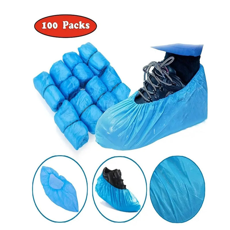 Anti-slip Waterproof Disposable Plastic Shoe Covers