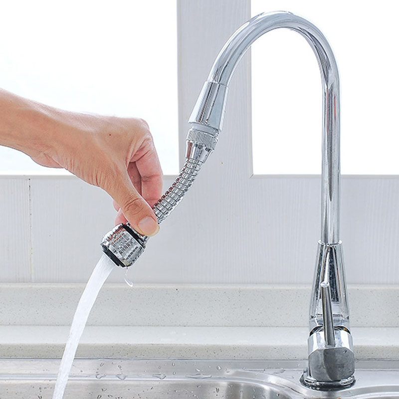 Odporna na spryskowa dysza 360 ° Rotatable Faucet Extender