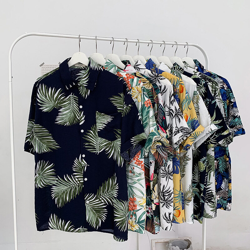 Wholesale Casual Men Hawaiian Shirt