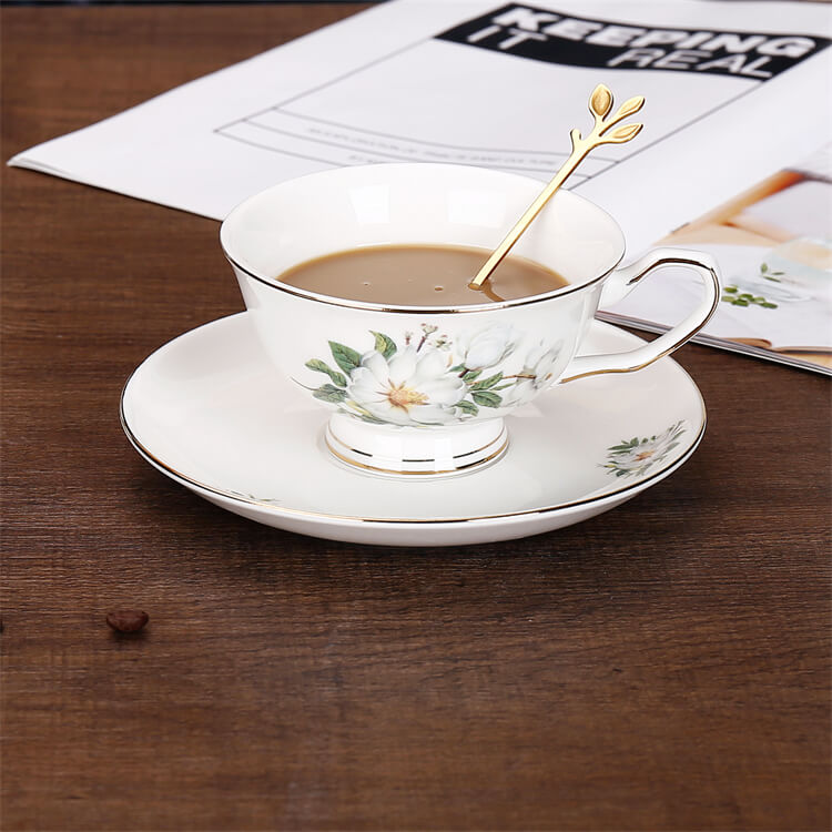 floral tea cups and saucers, british tea cup set, saucer tea cup