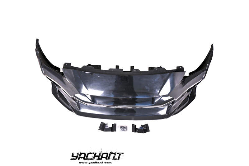 YCR35225SFRP 2017-2020 Nissan R35 GTR EBA Top Secret Style Front Bumper wo DRL FRP (2).jpg