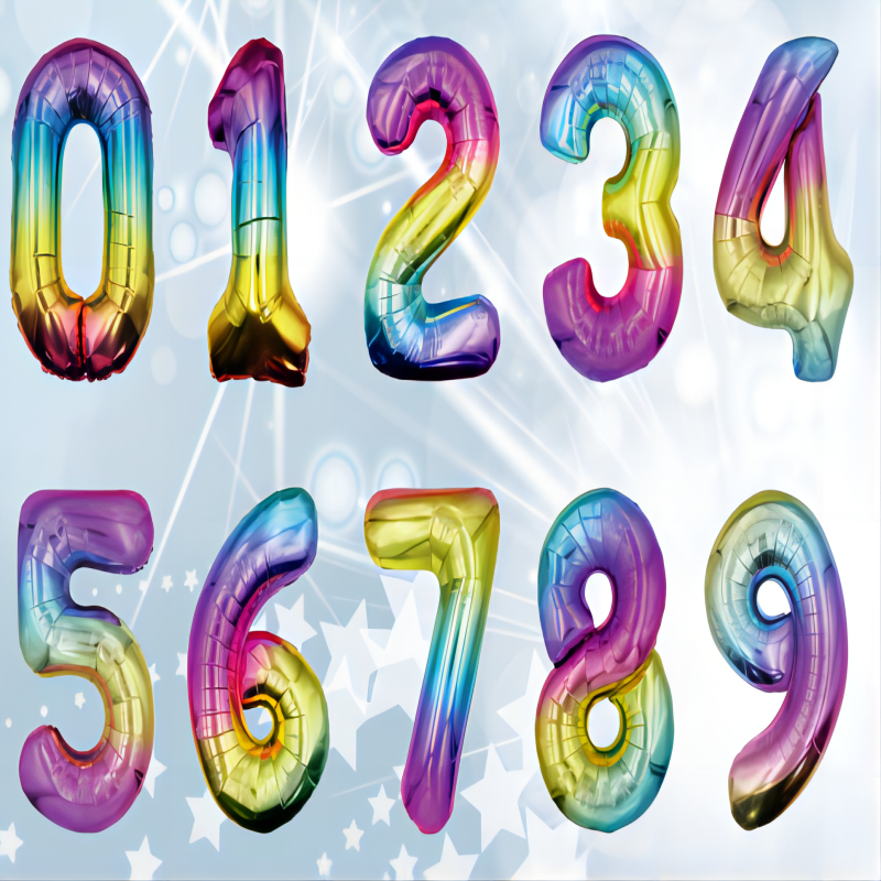 Number balloon series