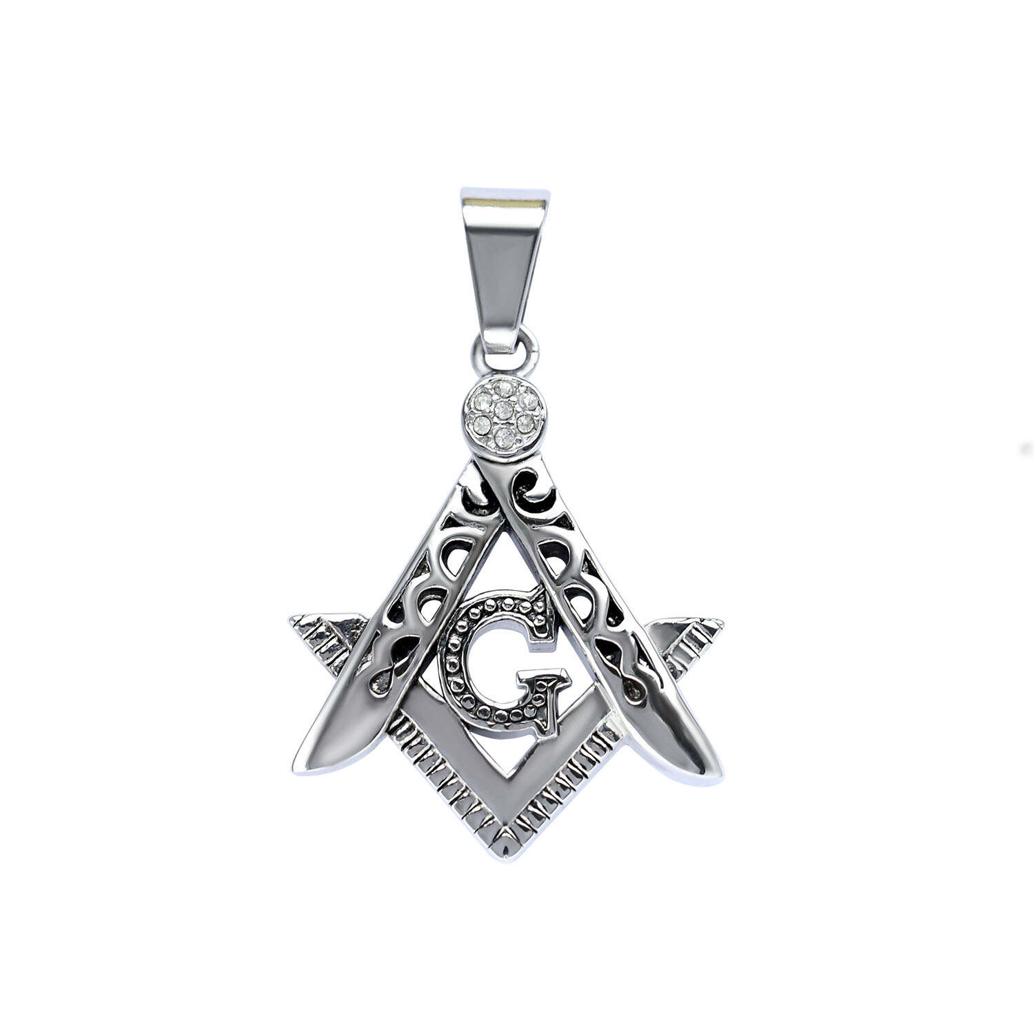 Cross-border hot-selling pendant necklace, fashionable men's decorative letter G pendant versatile hip-hop style