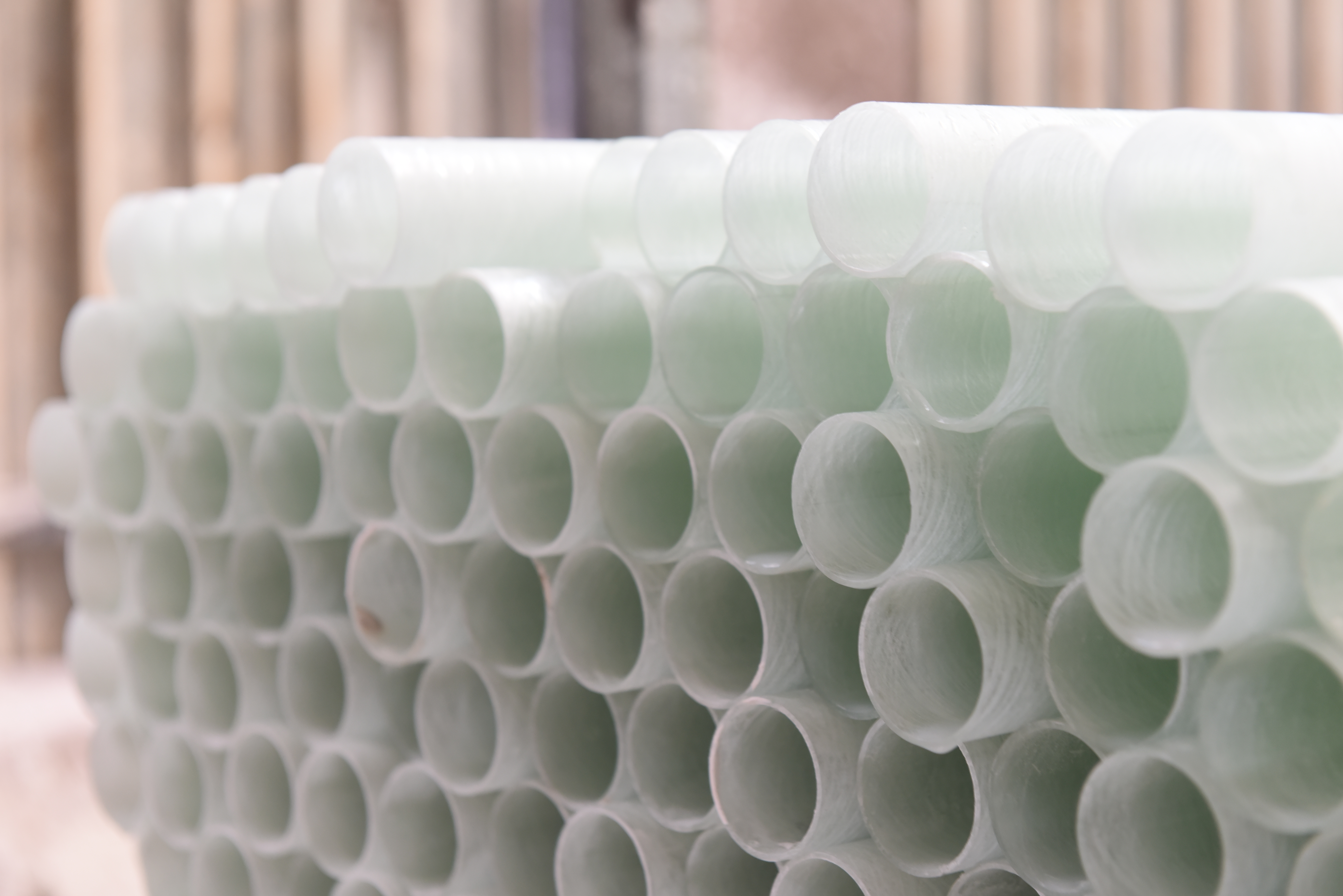 High temperature resistant glass fiber tube