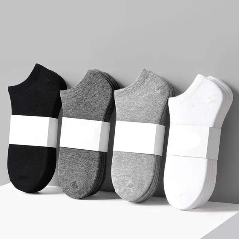 Medias para mujeres y paquete de calcetines de tobillo de color sólido