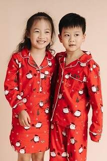 kid's 100% cotton fire resistant pajamas