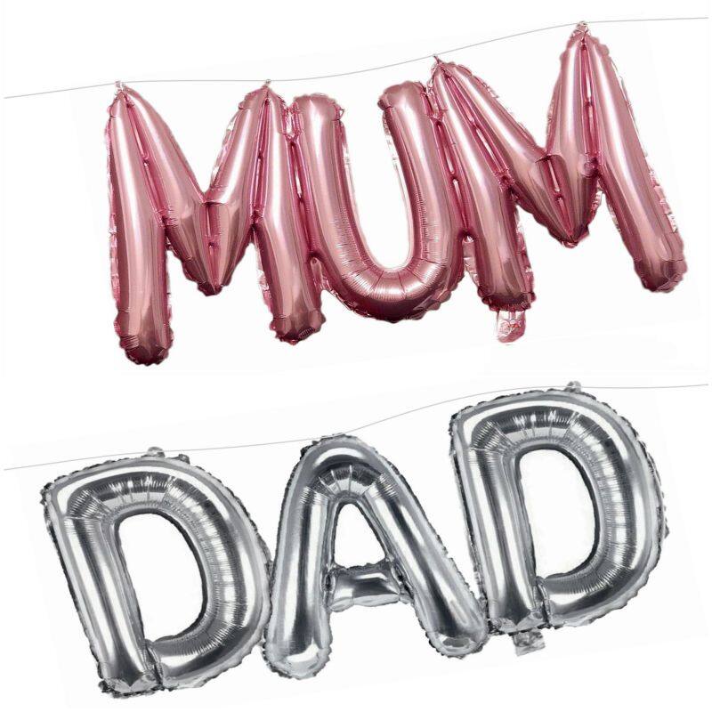 Letter kit balloon series-DAD/MUM