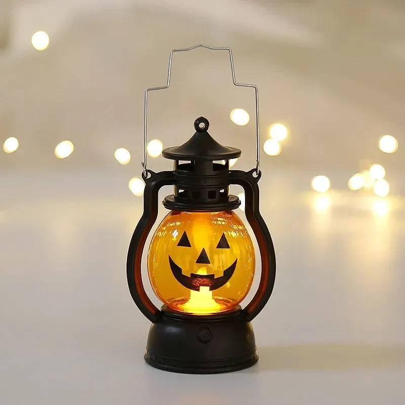 Wholesale Halloween Pumpkin Led Lantern Lamp For Halloween Outdoor Wall Decorations