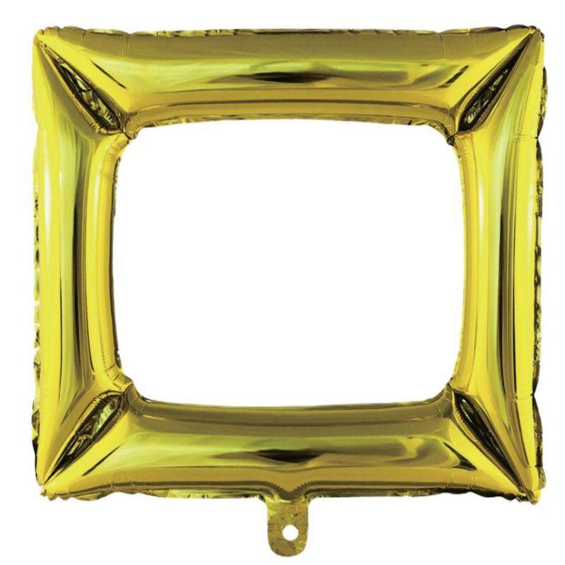 Party balloon series-Gold/silver picture frame balloon