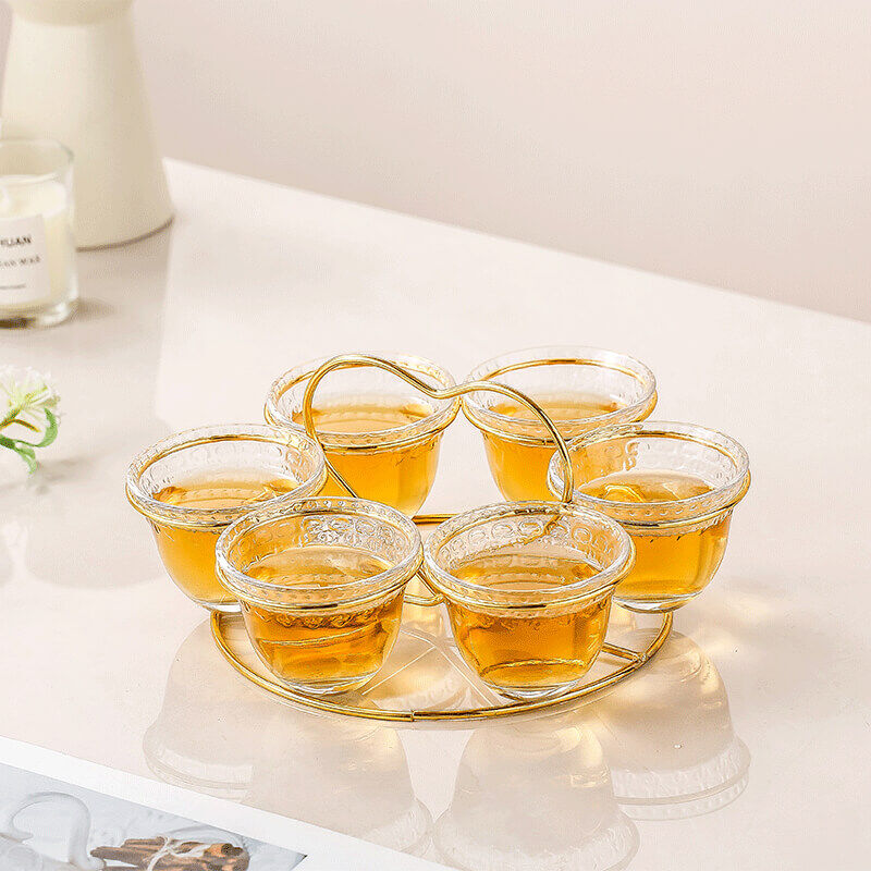 turkish tea cups, tea cup with holder, tea set glass clear