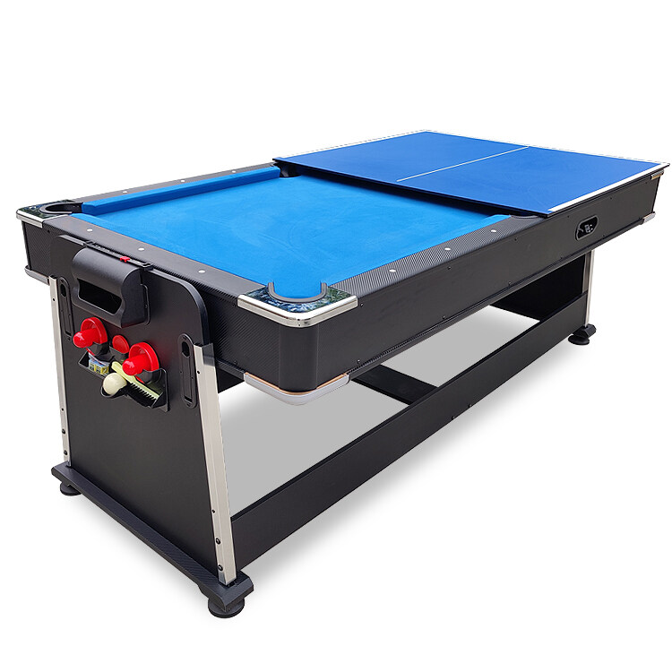 multi functional pool table, 7ft multi function pool air hockey table, 4 in 1 multi functioning pool table