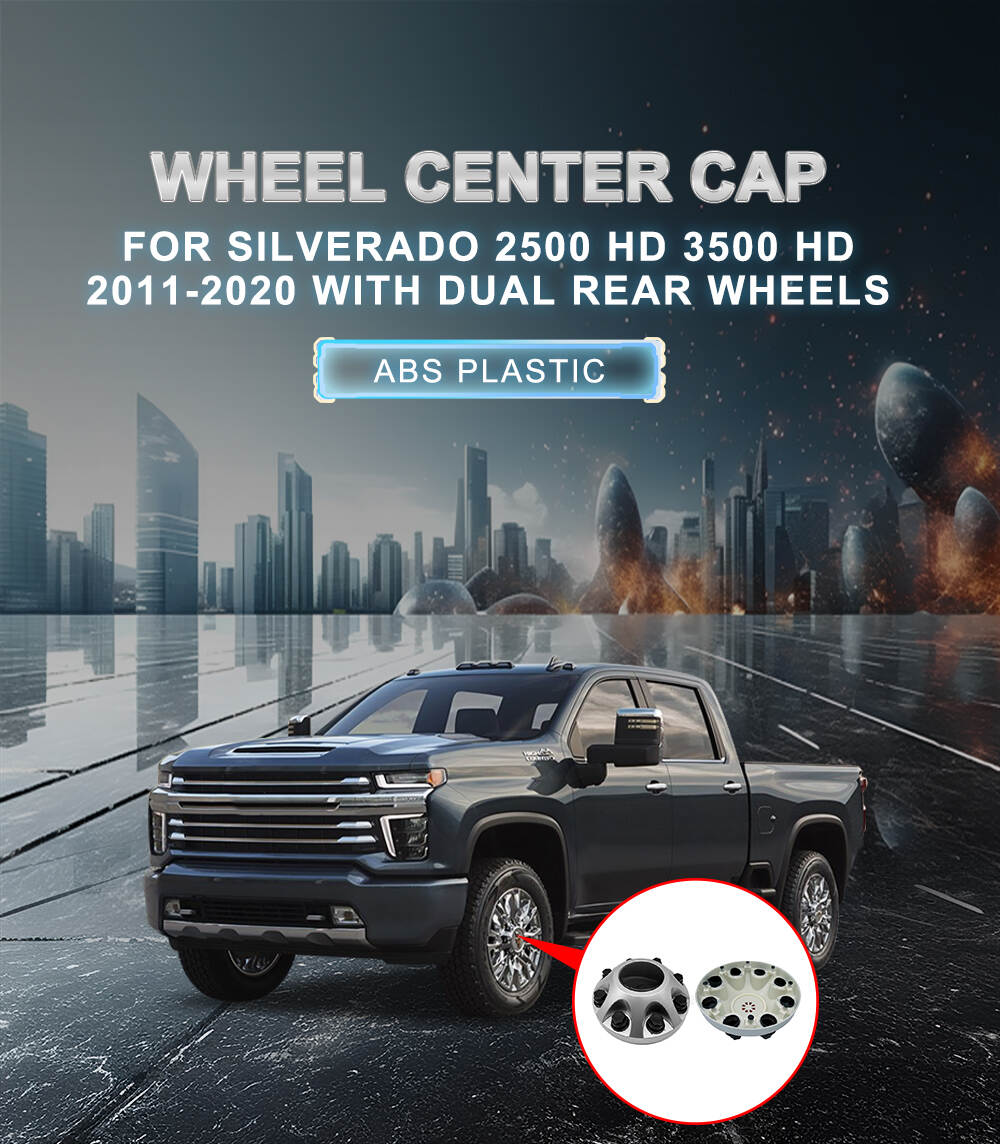 Car Wheel Hub Center Cap 17" Silver For Silverado 2500 3500 HD 22781439 2011-22