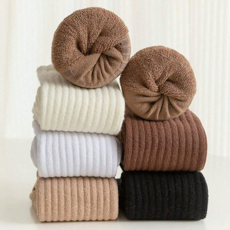 Calcetines de fondo de toallas medianos anti-odor a absorbente de sudor para mujeres