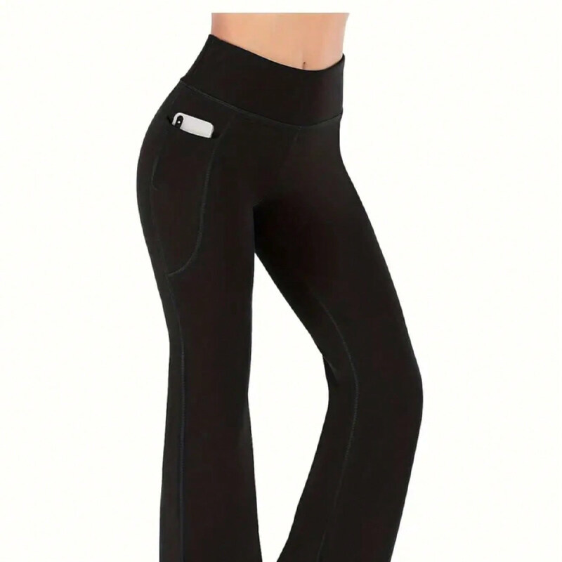 Pantalones de yoga de entrenamiento de compresión con cintura alta para mujeres