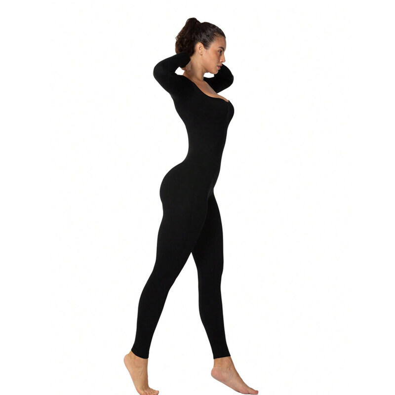 Long Sleeve Yoga Suit