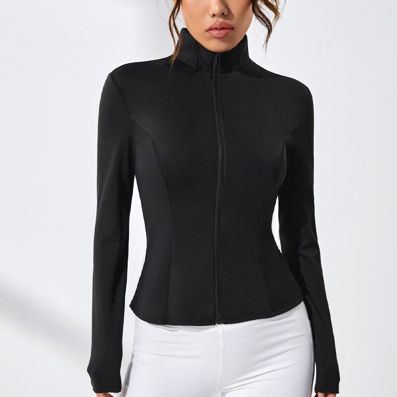 Yoga Basic Zip Up Sports Jacket