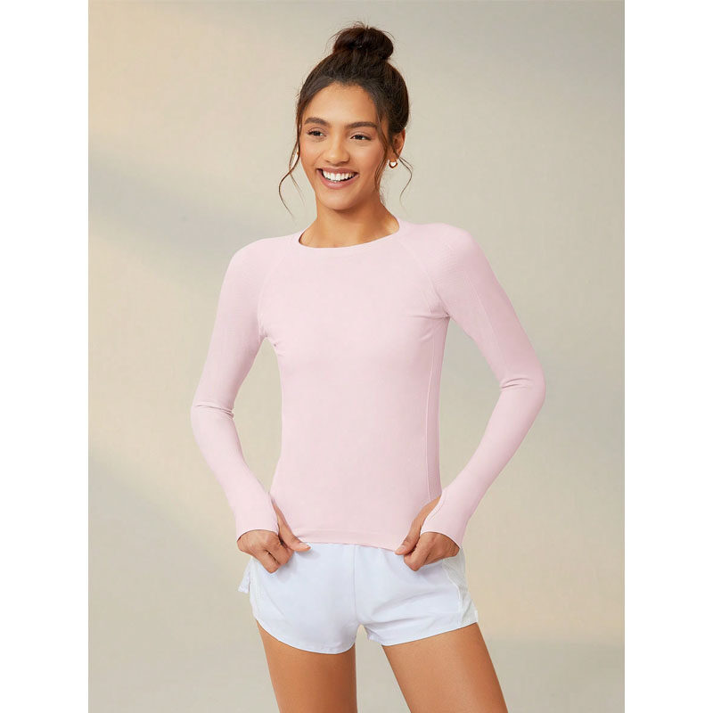 Leisure Solid Raglan Sleeve Sports Tee