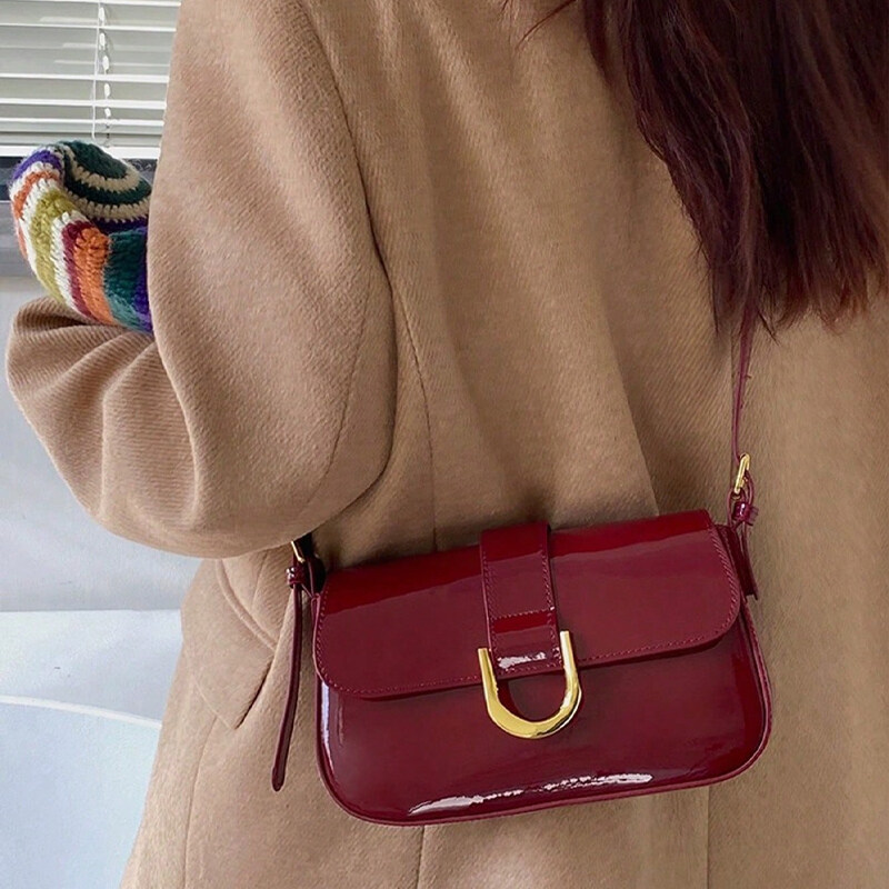 Bolso de cuero PU de mujer de moda elegante