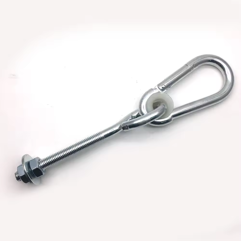 Washer Zinc Plated Electric Galvanized Steel Shaft Style Swing Hanger with Spring Clip
